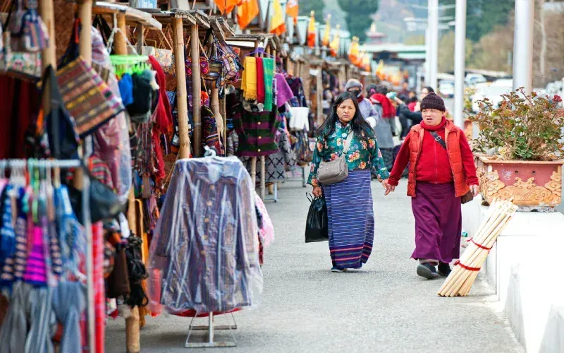 Voyage Bhoutan via Delhi : Thimphou, Punakha et Paro